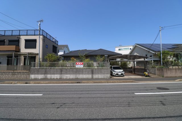 成約済となりました。積水ハウス施工の平屋建